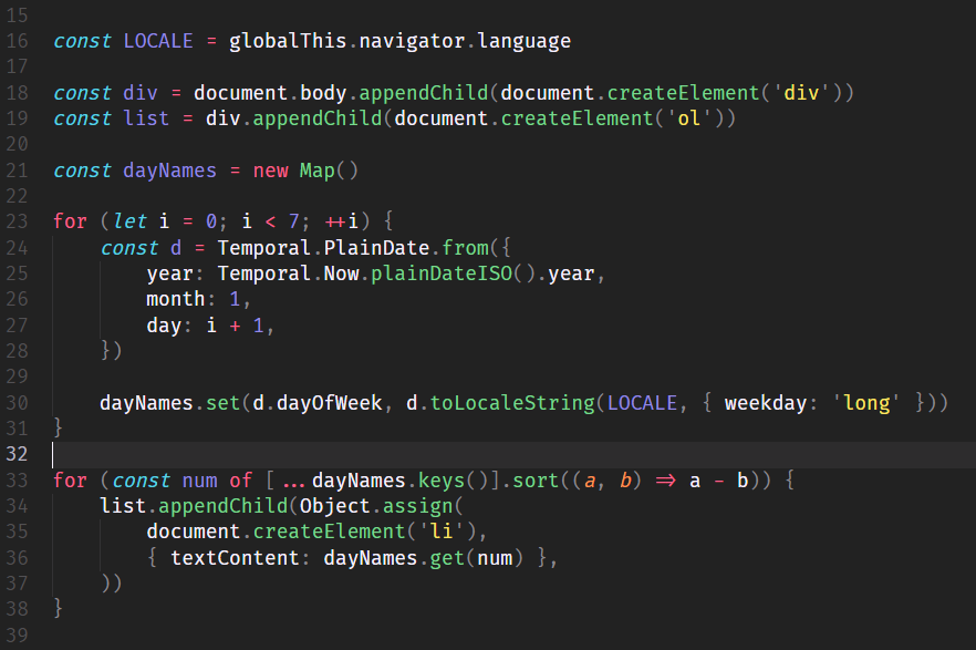 JavaScript Code